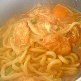 味噌煮込みうどん　キャベツ入り